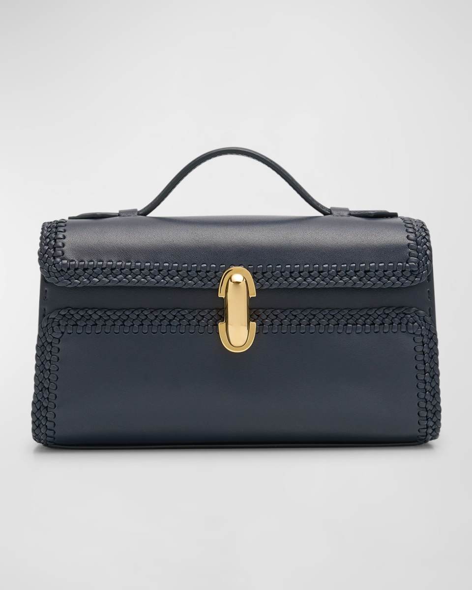 Symmetry Pochette Leather Top-Handle Bag